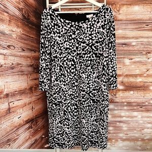 Chicos leopard/floral dress
